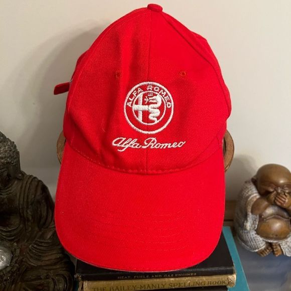 Alfa Romeo Other - Alfa Romeo Owners Club Shop Traditional Clover Leaf adjustable hat. EUC.